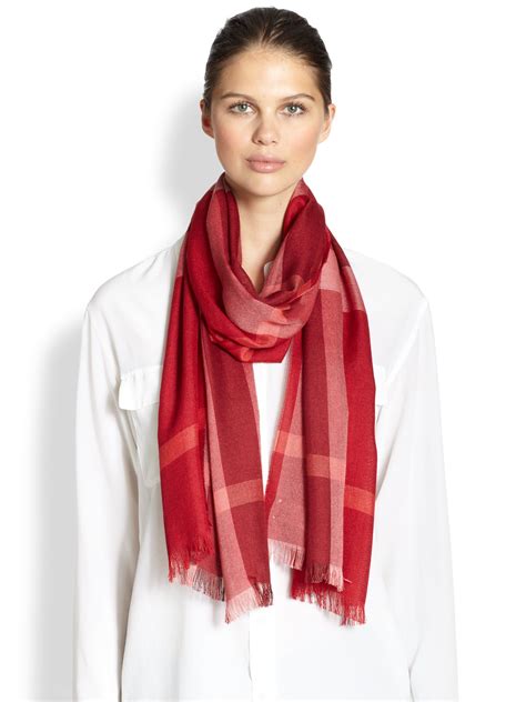 burberry squiggle silk scarf|burberry cashmere scarf.